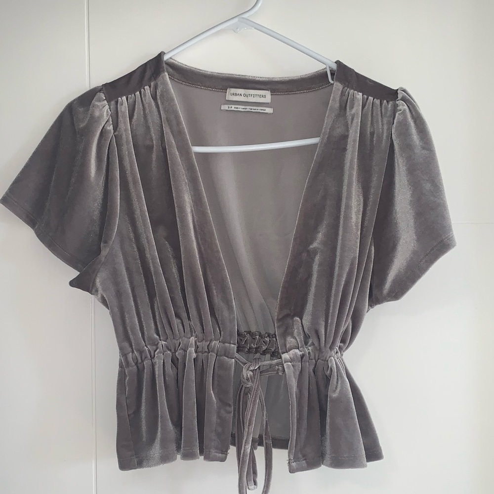 Velvet Urban outfitters crop top size small